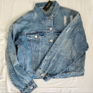 NWT City Chic Denim Jacket // Size 16